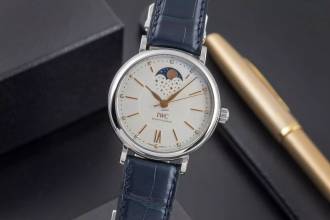 Thumbnail von IWC Portofino Automatic Moon Phase 37 Diamonds Ref. IW459011 Papiere 2019