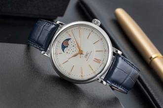 Thumbnail von IWC Portofino Automatic Moon Phase 37 Diamonds Ref. IW459011 Papiere 2019