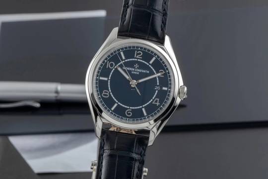  Vacheron Constantin Fiftysix Stahl Automatik Herrenuhr Ref 4600E/000A-B487 B&P 