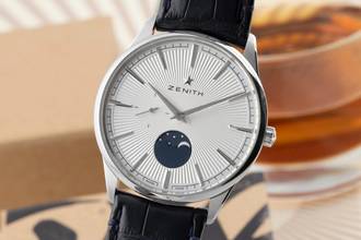 Thumbnail von Zenith Elite Moonphase Edelstahl Automatik Ref. 03.3100.692/01.C922 B&P 2024