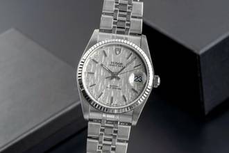 Thumbnail von Tudor Prince Date Edelstahl/Weissgold Automatik Herrenuhr Medium Ref. 74034 B&P