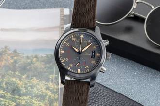 Thumbnail von IWC Fliegeruhr Chronograph Top Gun Miramar Pilot Fliegeruhr Chronograph Top Gun Miramar Keramik Ref. IW388002 B&P 2019