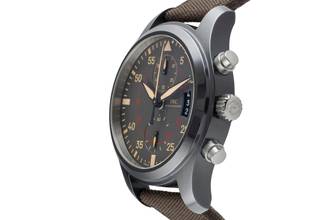 Thumbnail von IWC Fliegeruhr Chronograph Top Gun Miramar Pilot Fliegeruhr Chronograph Top Gun Miramar Keramik Ref. IW388002 B&P 2019