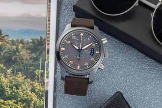 Thumbnail von IWC Fliegeruhr Chronograph Top Gun Miramar Pilot Fliegeruhr Chronograph Top Gun Miramar Keramik Ref. IW388002 B&P 2019