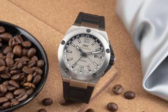 Thumbnail von IWC Ingenieur Dual Time Automatik Titan Automatik Herren Ref. IW326403 B&P 2013