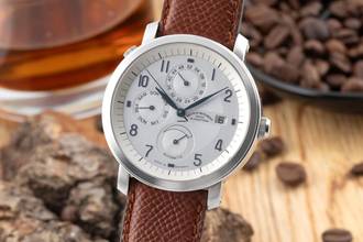 Thumbnail von Mühle Business Timer Stahl Automatik Herrenuhr Ref. M13065 Box Limited