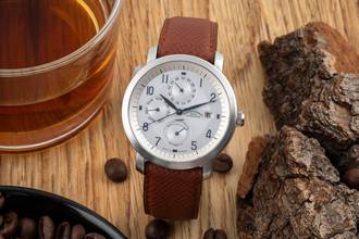 Thumbnail von Mühle Business Timer Stahl Automatik Herrenuhr Ref. M13065 Box Limited