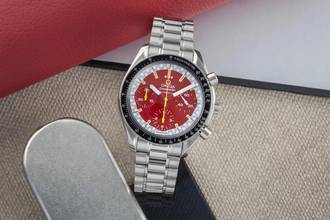 Thumbnail von Omega Speedmaster Reduced Michael Schumacher Chronograph Ref. 3510.61.00 B&P