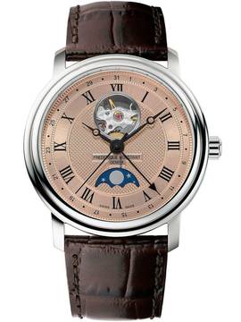  Frederique Constant Classics Moonphase FC-335MCSALB4P26 Herrenuhr Heart beat moonphase date Automatik 40mm 6ATM 