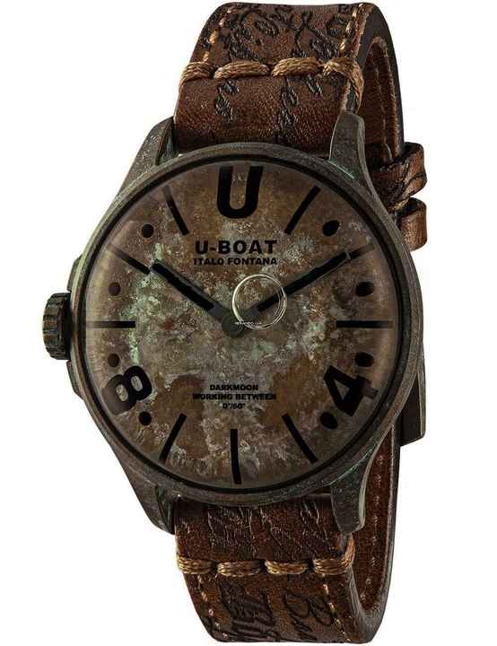  U-Boat 9600/A Herrenuhr Darkmoon Unico 45mm 50M 