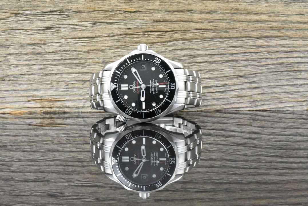  Omega Seamaster Diver 300 M Co Axial 36MM Mid Size Black Dial - Full Set 