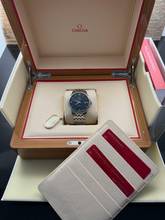 Thumbnail von Omega De Ville Prestige Co Axial Blue 39,5MM Automatic - Full Set 2017