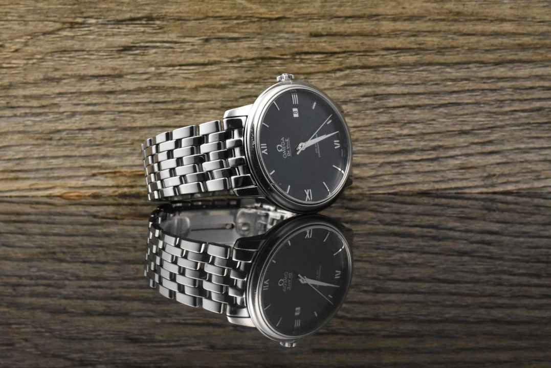  Omega De Ville Prestige Co Axial Blue 39,5MM Automatic - Full Set 2017 