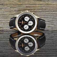 Thumbnail von Breitling Navitimer 01 Panda Dial 18k Roségold unpoliert RB012012 Full Set