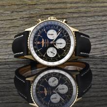 Thumbnail von Breitling Navitimer 01 Panda Dial 18k Roségold unpoliert RB012012 Full Set