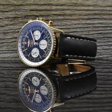 Thumbnail von Breitling Navitimer 01 Panda Dial 18k Roségold unpoliert RB012012 Full Set