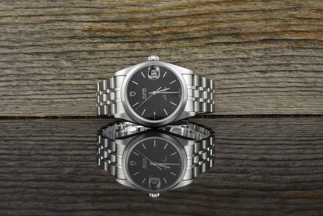  Tudor Prince Oysterdate 74000 Black Dial Automatik 34MM Box & Papiere 2012 