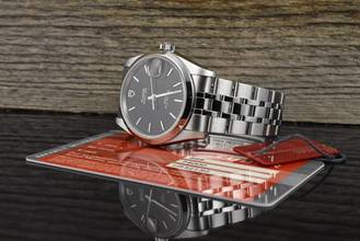 Thumbnail von Tudor Prince Oysterdate 74000 Black Dial Automatik 34MM Box & Papiere 2012