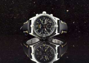 Thumbnail von Breitling Chrono Cockpit A30012 A30012 Black Dial Automatik - Vintage 1996
