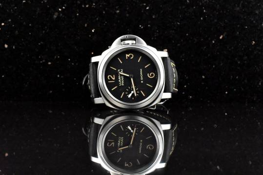  Panerai Luminor 8 Days 8 Giorni PAM00915 Black Dial unpoliert 
