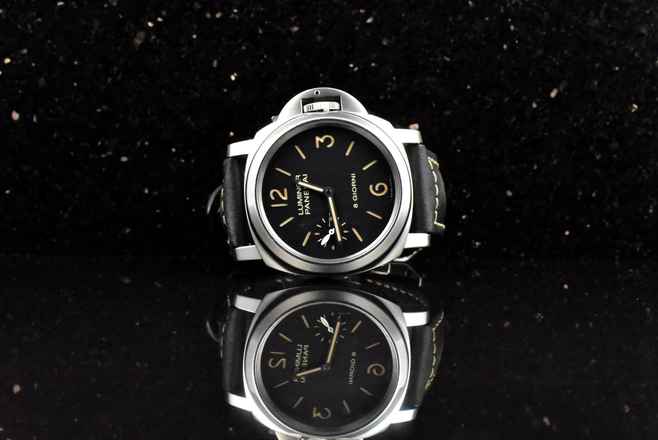  Panerai Luminor 8 Days 8 Giorni PAM00915 Black Dial unpoliert 