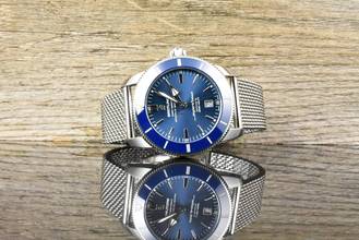 Thumbnail von Breitling Superocean Heritage II 46 Blue Ceramic Automatik - Full Set 2018