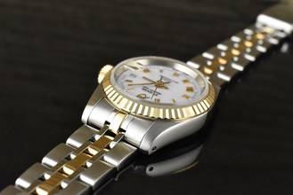 Thumbnail von Tudor Prince Date Princess Date 92413 Weiß Automatik Stahl / Gold - 2018 B&P