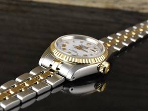 Thumbnail von Tudor Prince Date Princess Date 92413 Weiß Automatik Stahl / Gold - 2018 B&P