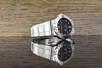 Thumbnail von Bulgari Diagono Scuba SD38S Black Dial Automatic Full Set 1997