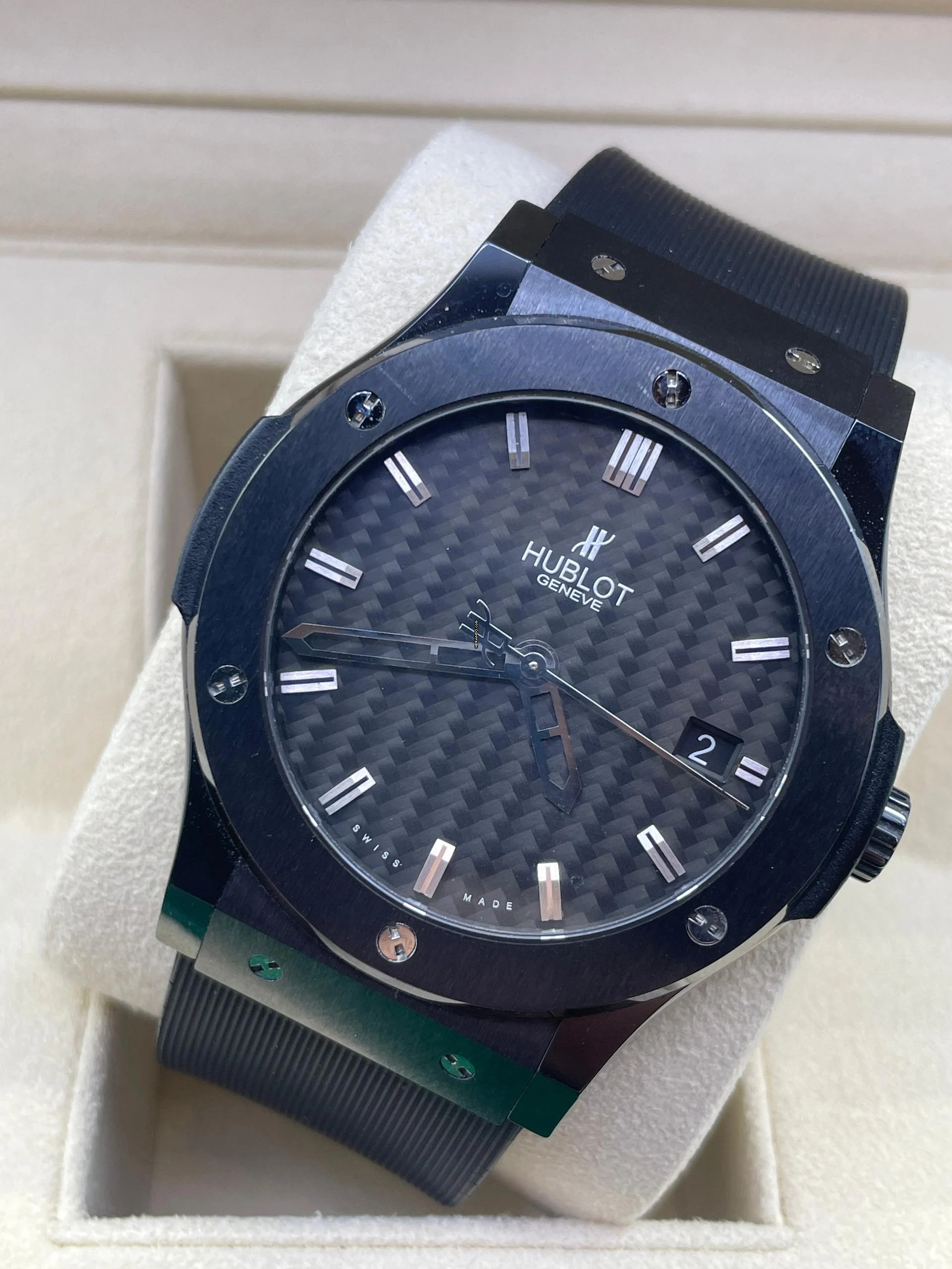 Thumbnail von Hublot Classic Fusion Black 45mm Automatic with Box&Papers