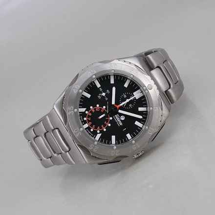  Tutima M2 Pioneer Automatik Chronograph Titan Ø 46,5 mm 2. Armband Full Set Top Zustand 