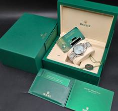 Thumbnail von Rolex Datejust 36 36mm 126234 Mint Green Jubilee Bracelet Unworn/New Condition Full Set 3/2026