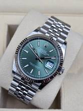 Thumbnail von Rolex Datejust 36 36mm 126234 Mint Green Jubilee Bracelet Unworn/New Condition Full Set 3/2026
