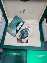 Thumbnail von Rolex Datejust 36 36mm 126234 Mint Green Jubilee Bracelet Unworn/New Condition Full Set 3/2026