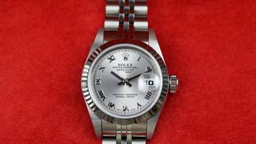 Thumbnail von Rolex Lady-Datejust 26mm Steel - Silver - like New - Fullset - 1998