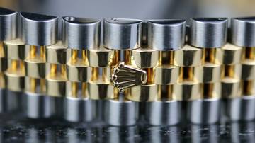 Thumbnail von Rolex Datejust 36 Steel Gold Factory RBR - Black Diamond - like New - Fullset