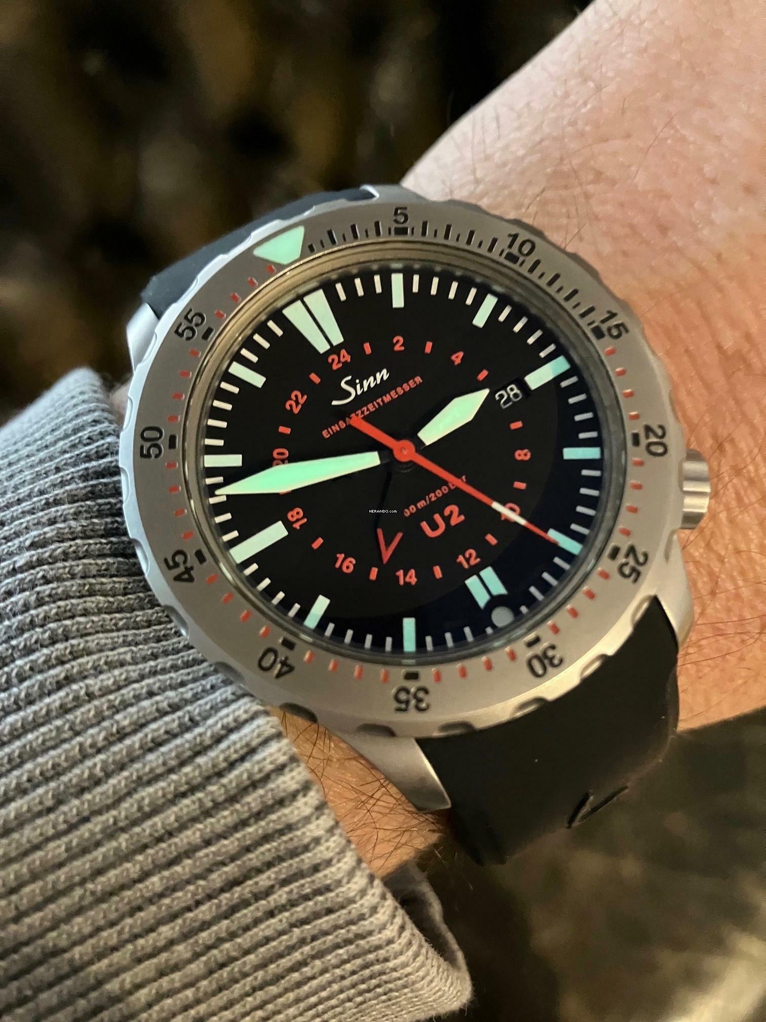 Thumbnail von Sinn U2 Einsatzzeitmesser / Box + Papiere