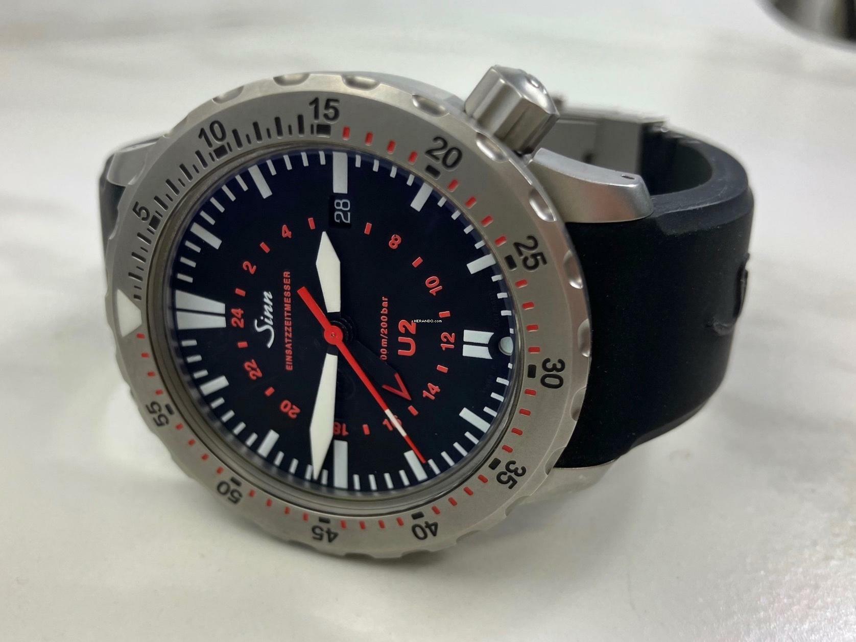 Thumbnail von Sinn U2 Einsatzzeitmesser / Box + Papiere