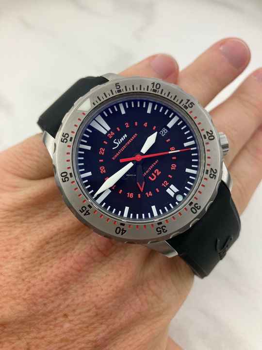  Sinn U2 Einsatzzeitmesser / Box + Papiere 