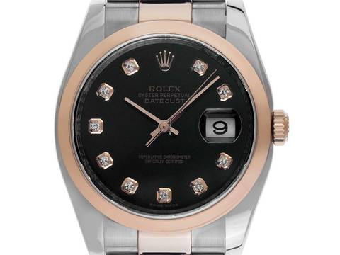  Rolex Datejust 36 Ref.116201 2008 Full Set wie Neu Vintage 