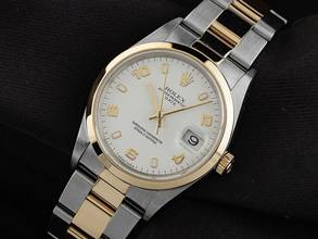 Thumbnail von Rolex Oyster Perpetual Date Ref.15203 2000 Full Set sehr gut Vintage