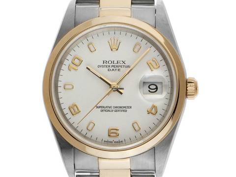  Rolex Oyster Perpetual Date Ref.15203 2000 Full Set sehr gut Vintage 