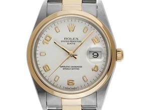 Thumbnail von Rolex Oyster Perpetual Date Ref.15203 2000 Full Set sehr gut Vintage