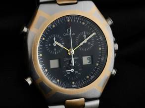 Thumbnail von Omega Seamaster Polaris Chronograph Ref.386.1231 1986 Box&Beschreibung sehr gut Vintage