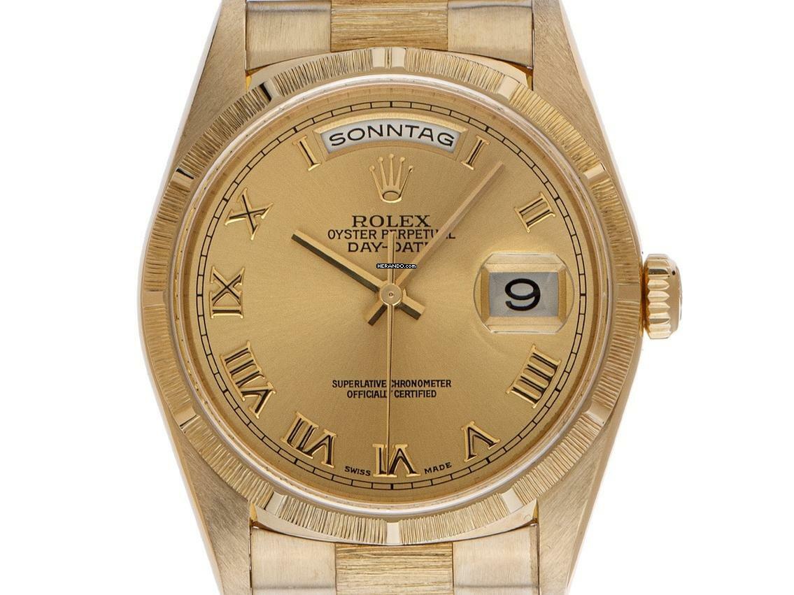  Rolex Day-Date 36 Ref.18248 1996 Full Set wie Neu Vintage 