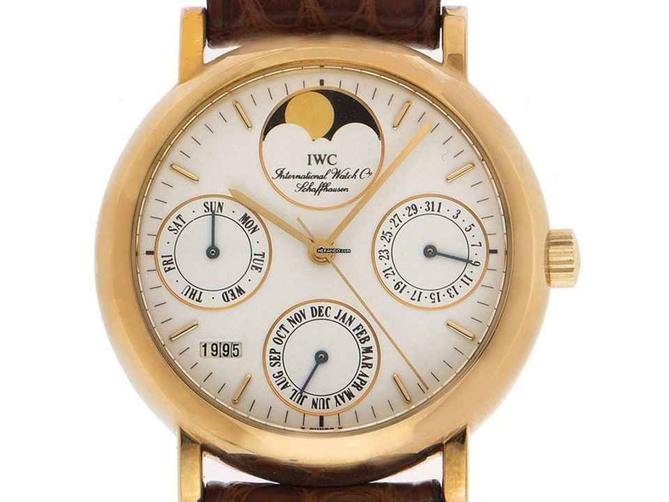  IWC Portofino Perpetual Calender Ref.IW3541 1993 Full Set sehr gut Vintage 