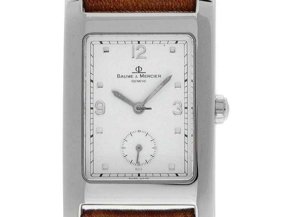  Baume & Mercier Hampton Ref.MV045063 1998 original Box wie Neu Vintage 