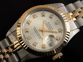 Thumbnail von Rolex Lady-Datejust Ref.69173 1991 Full Set sehr gut Vintage