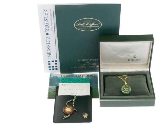  Rolex Lady-Datejust Ref.69173 1987 Full Set sehr gut Vintage 