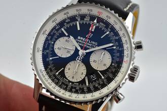 Thumbnail von Breitling Navitimer 1 B01 Chronograph 43mm AB0121211B1X2 Deployant